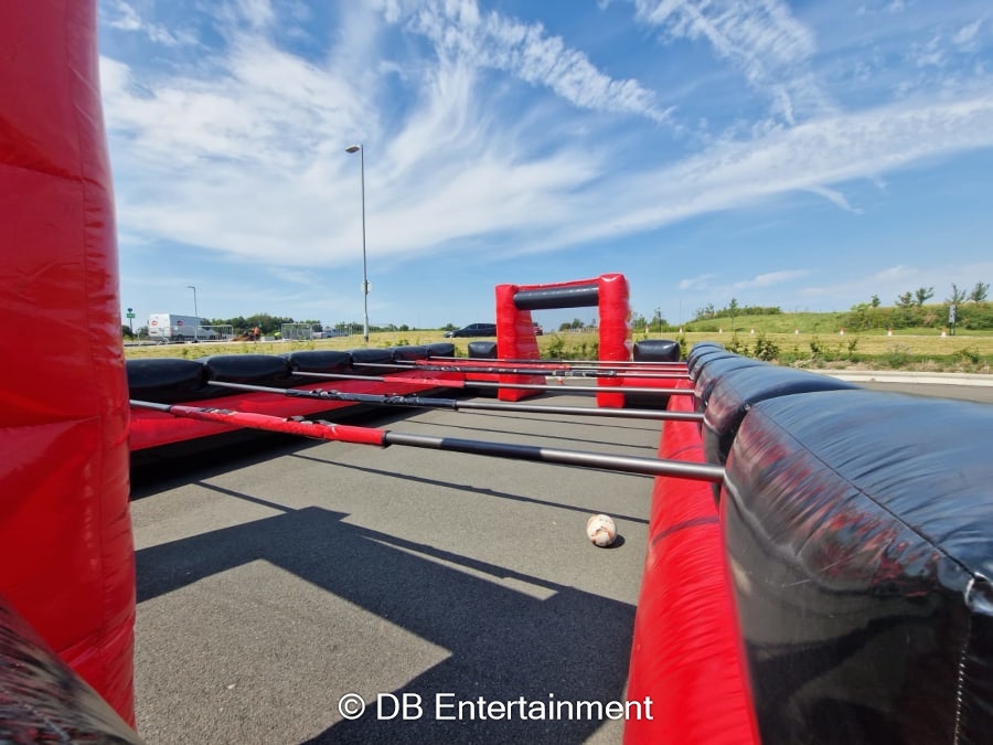Human Table Football Hard Poles - Inflatable Funfair & Exhibition Game ...