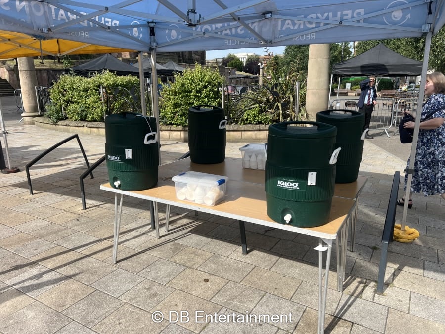Hydration Station Hire | Water Refill Station | DB Entertainment