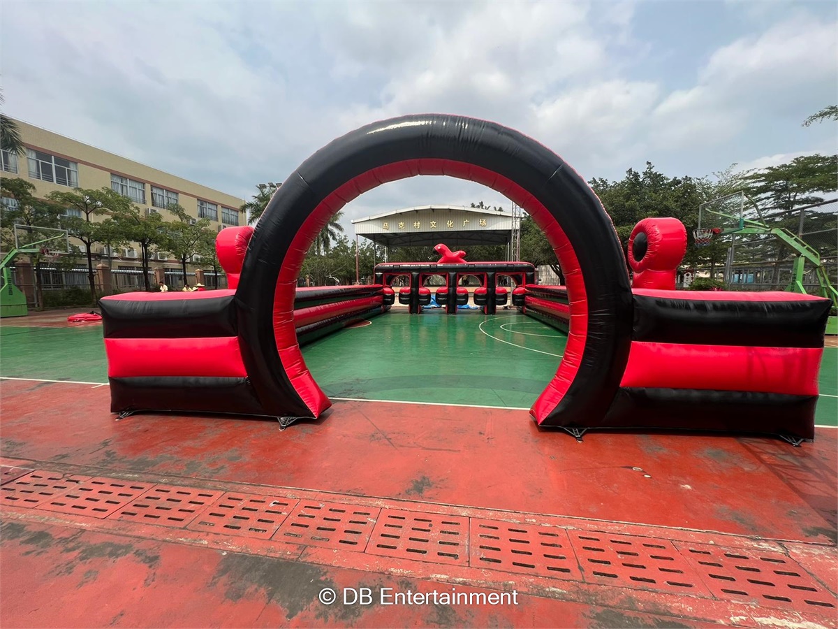 Inflatable Grand National Horse Race - Inflatable Funfair & Exhibition ...
