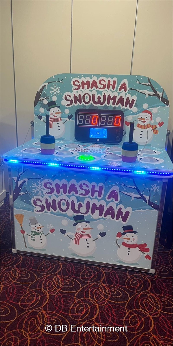 Whack a Snowman/ Smash a Snowman - Inflatable Funfair & Exhibition Game ...