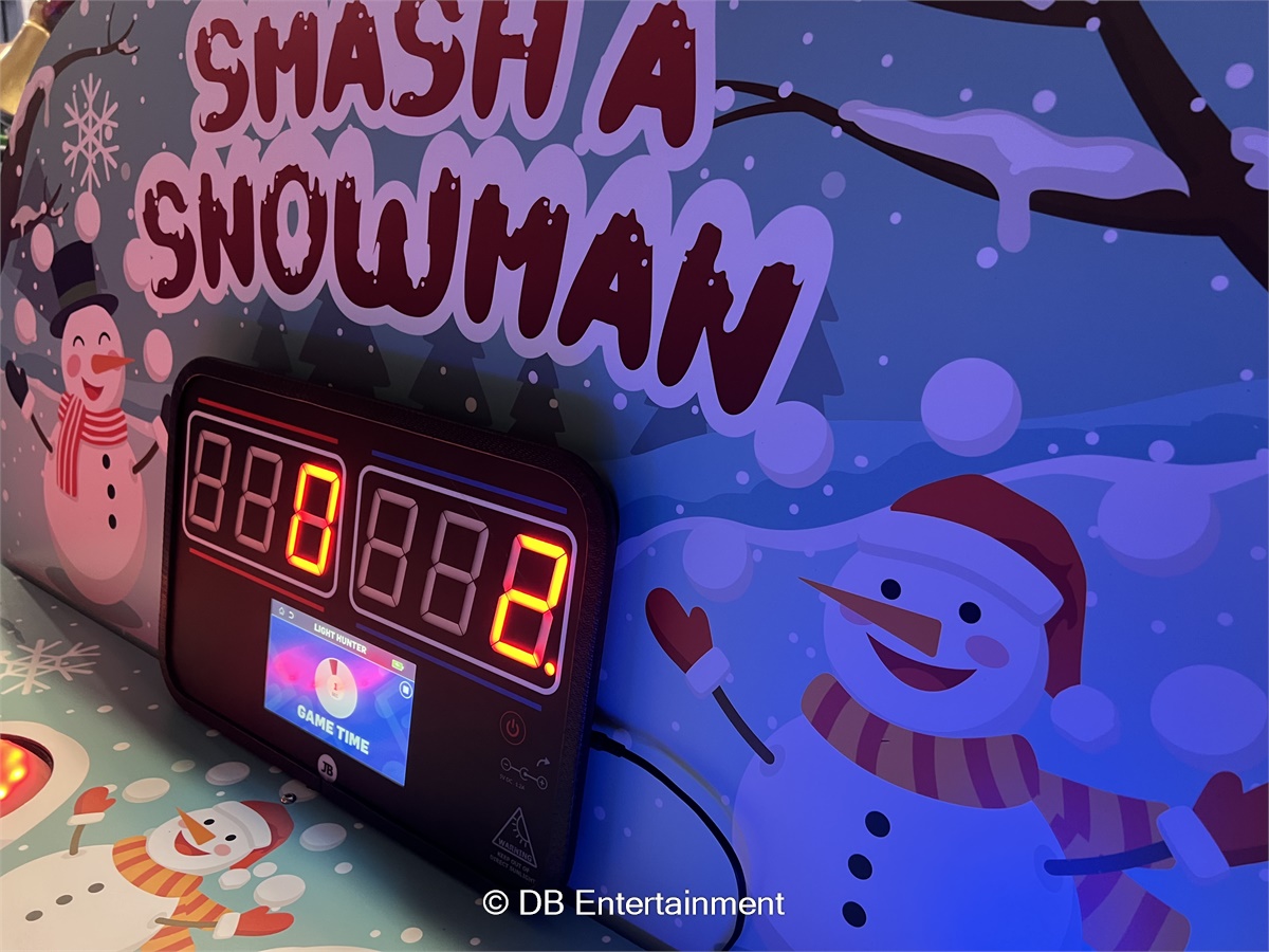 Whack a Snowman/ Smash a Snowman - Inflatable Funfair & Exhibition Game ...