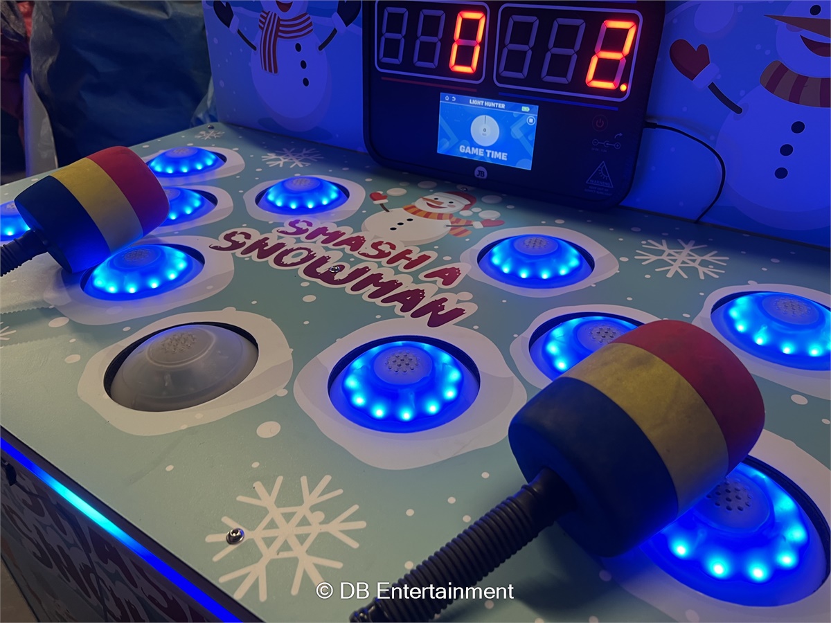 Whack a Snowman/ Smash a Snowman - Inflatable Funfair & Exhibition Game ...